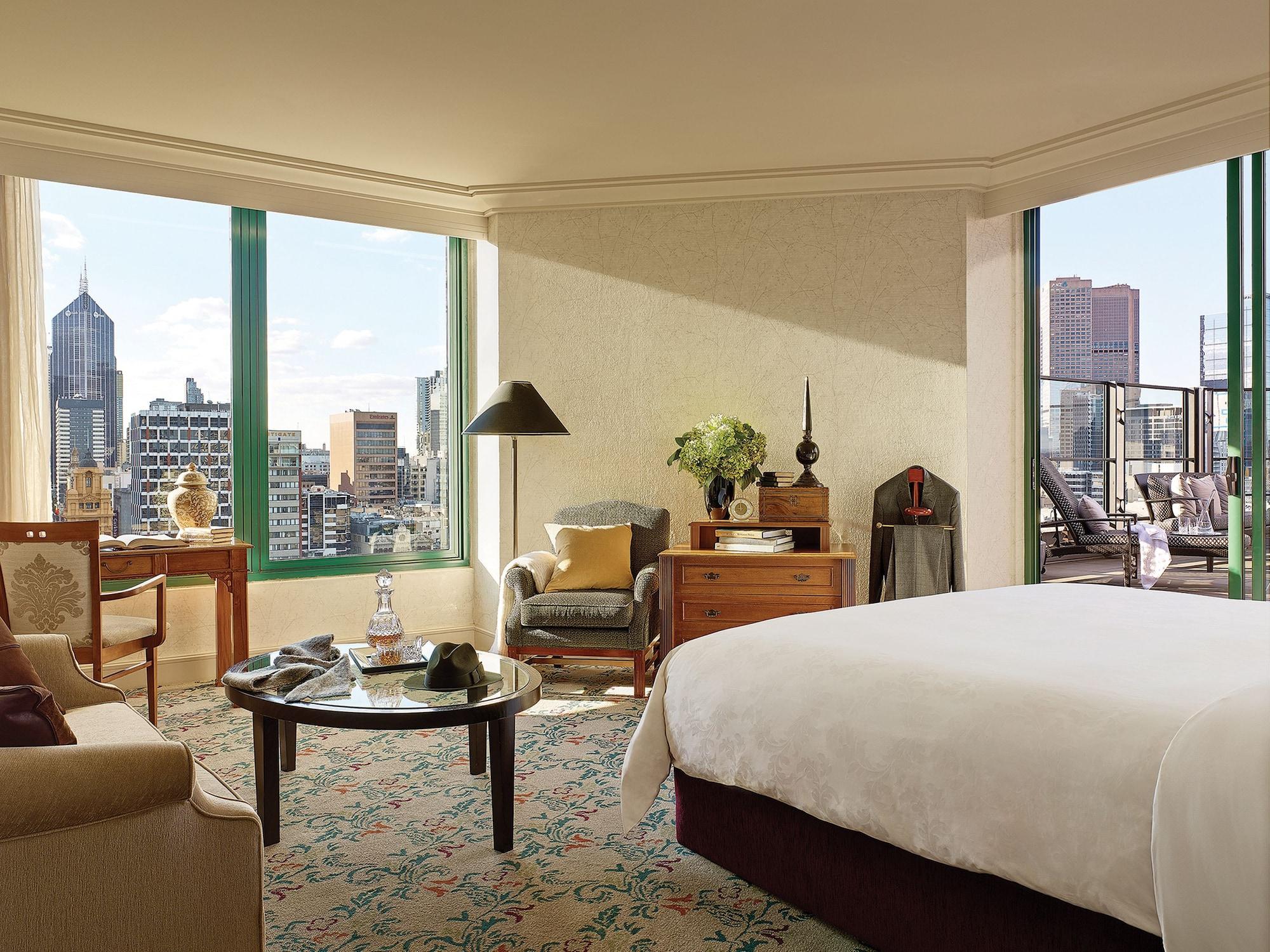 Отель The Langham Мельбурн Экстерьер фото A suite at the Mandarin Oriental, New York
