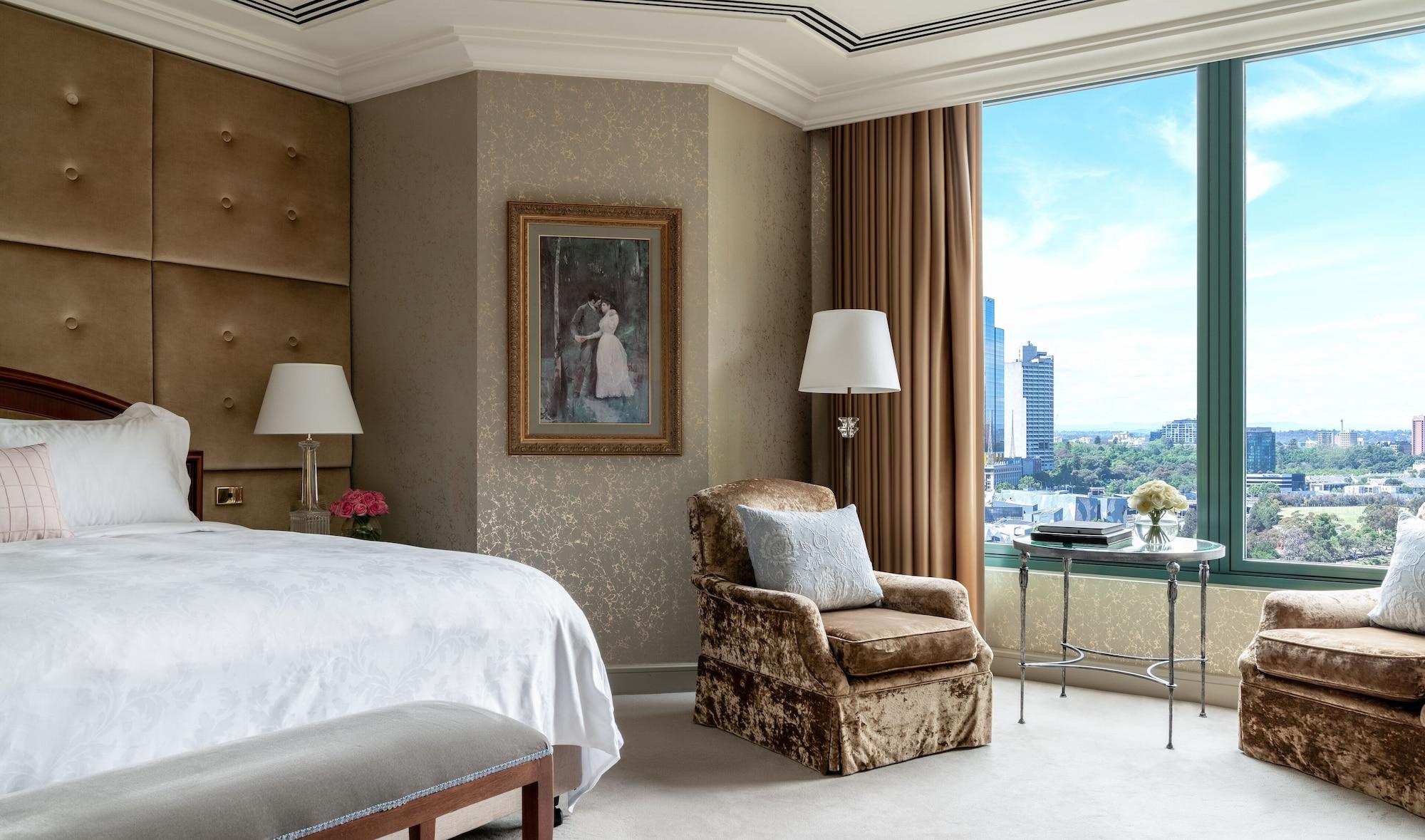 Отель The Langham Мельбурн Экстерьер фото A bedroom at Four Seasons Hotel Bangkok